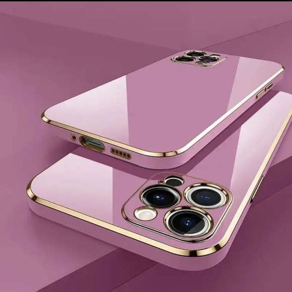 Luxury Electroplated Case For iPhone 14 Pro Max - PURPLE-SALE - Picture 7 of 8